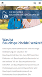 Mobile Screenshot of bauchspeicheldruesenkrebs.com